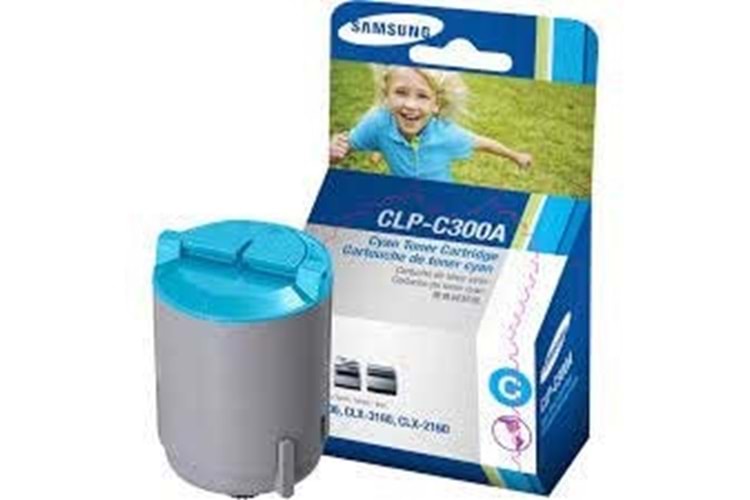 Samsung Clp-C300a Mavi 1000Sy Orjınal Toner