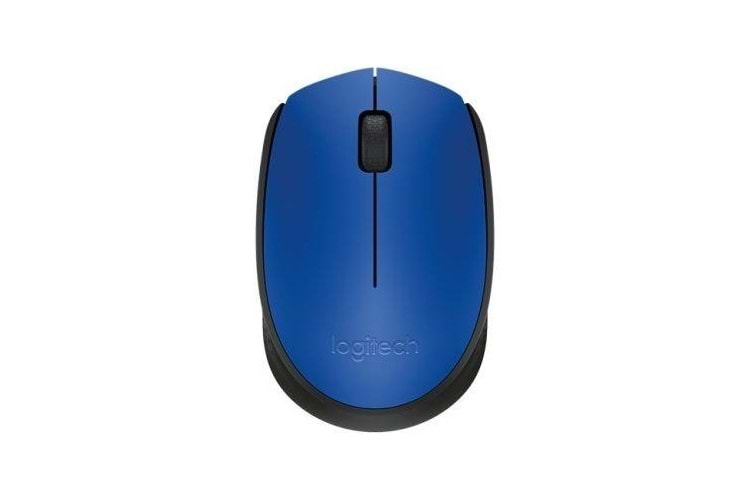 LOGITECH M171 Nano Alıcılı Kablosuz Mavi Mouse