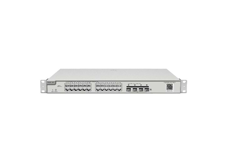 RUIJIE 24-PORT 370W FULL POE REYEE RG-NBS3200-24GT4XS-P Gigabit 4X-10GE Yönetilebilir PoE Switch