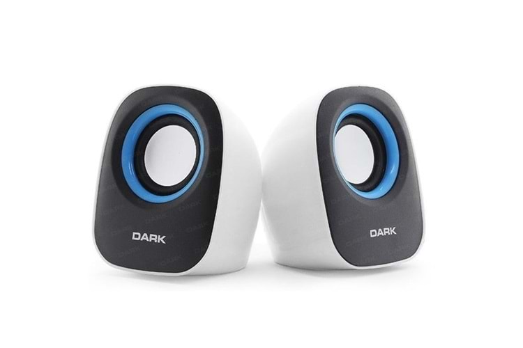 DARK DK-AC-SP100 1+1 6W Siyah-Beyaz Hoparlör