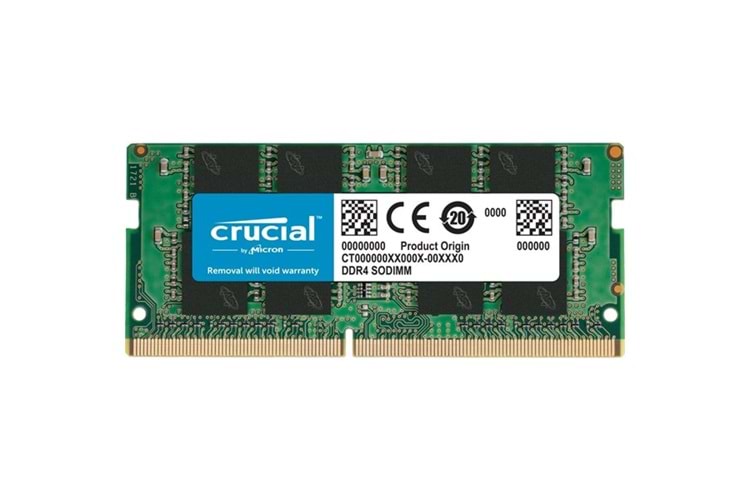 CRUCIAL 16GB DDR4 3200MHZ CL22 NOTEBOOK RAM CT16G4SFRA32A
