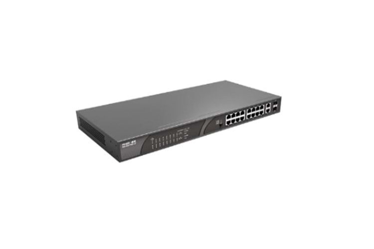 RUIJIE 16-PORT 120W POE SWITCH REYEE RG-ES118S-LP 10/100 2X-SFP Yönetilemez Switch