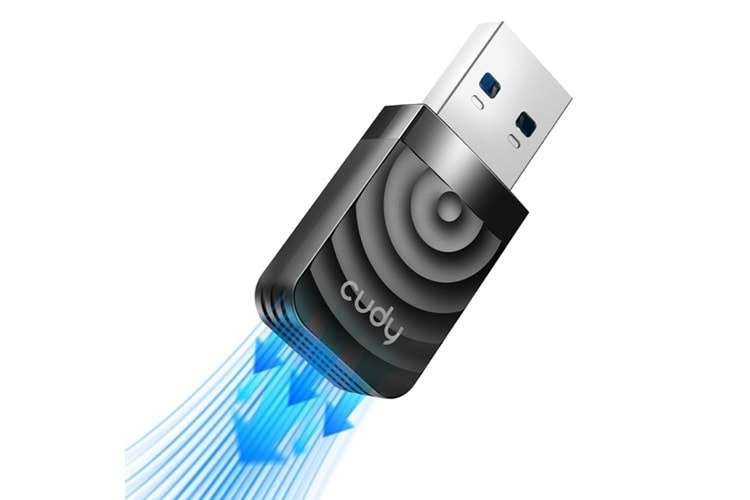 CUDY WU1300S AC1300 USB 3.0 Kablosuz Adaptör