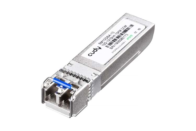 CUDY SM10GSA-10 Singlemode 10 GB Fiber SFP Modül