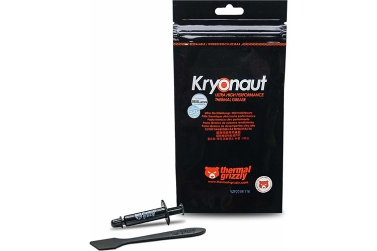 Thermal Grizzly Aeronaut 1Gr 8.5W - Yüksek Performanslı Termal Macun