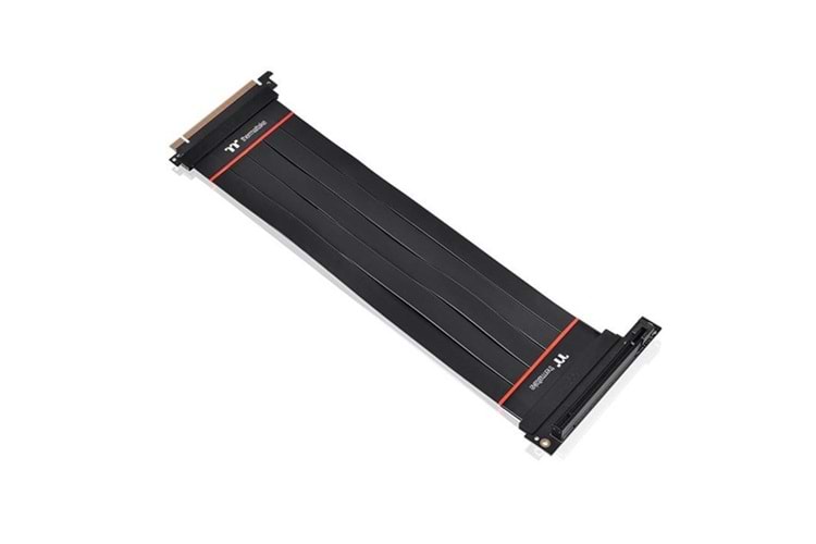 Thermaltake AC-058-CO1OTN-C2 PCI-e 4.0 X16 300mm 90° Adaptörlü Riser Kablo