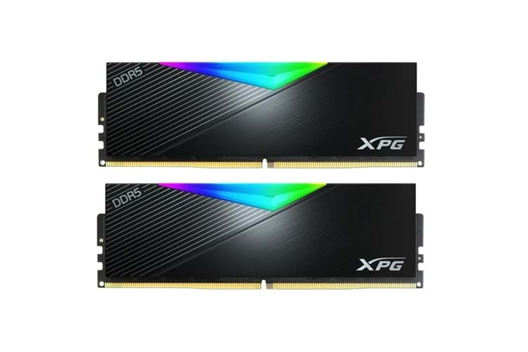 XPG 32GB (2X 16GB) DDR5 6000MHZ CL30 RGB DUAL KIT PC RAM LANCER AX5U6000C3016G-DCLARBK