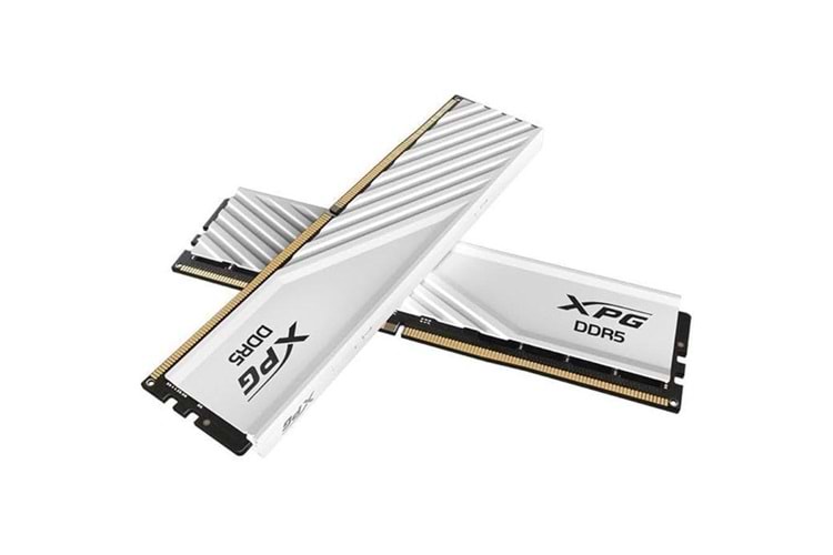 XPG 32GB (2X 16GB) DDR5 6000MHZ CL30 DUAL KIT PC RAM LANCE AX5U6000C3016G-DTLABWH BEYAZ