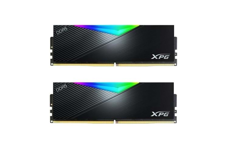 XPG 64GB (2X 32GB) DDR5 6000MHZ CL30 DUAL KIT RGB PC RAM LANCER AX5U6000C3032G-DCLARBK