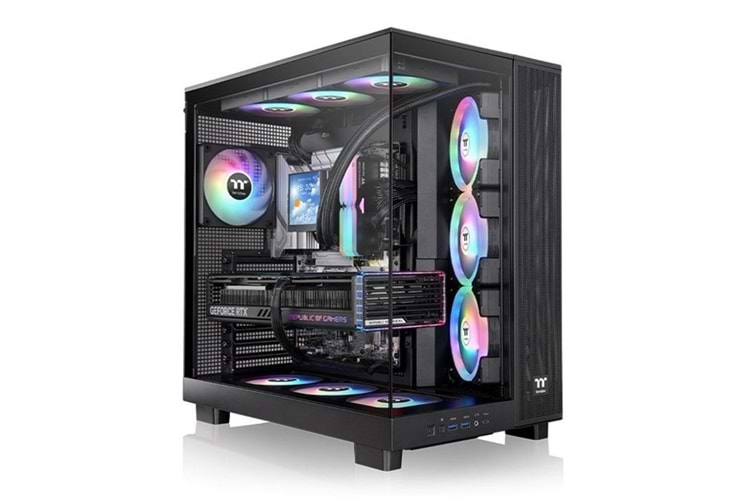 THERMALTAKE VIEW 380 CA-11E-00M1WN-00 GAMING MID-TOWER PC KASASI