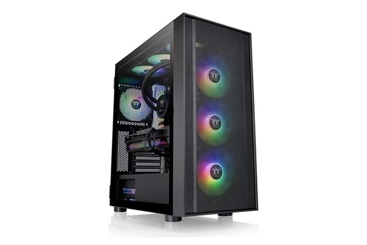 THERMALTAKE 750W 80+ H570 TG CA-3T9-75M1WE-00 Gaming Mid-Tower PC Kasası