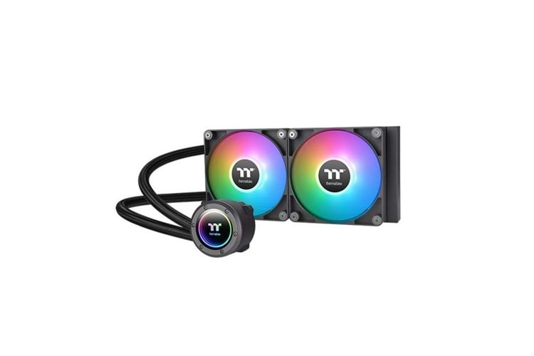 THERMALTAKE 240MM TH240 v2 CL-W361-PL12SW-A ARGB AM5-1851P SIVI SOĞUTMALI İŞLEMCİ FANI