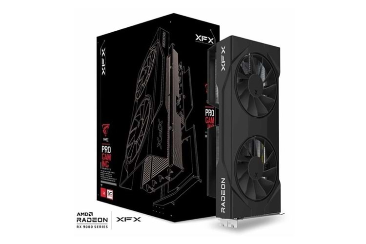 XFX 8GB RX9060XT SWIFT OC RX-96TSW8GBQ GDDR6 128Bit PCIE 5.0