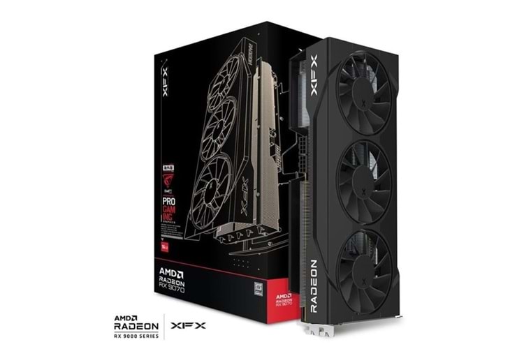 XFX 16GB RX9070 SWIFT OC RX-97SWFT3B7 GDDR6 256Bit PCIE 5.0
