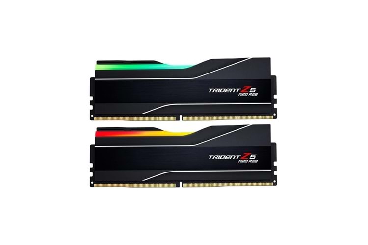 GSKILL 64GB (2X 32GB) DDR5 6000MHZ CL32 RGB DUAL KIT PC RAM TRIDENT TZ5 NEO F5-6000J3238G32GX2-TZ5NR