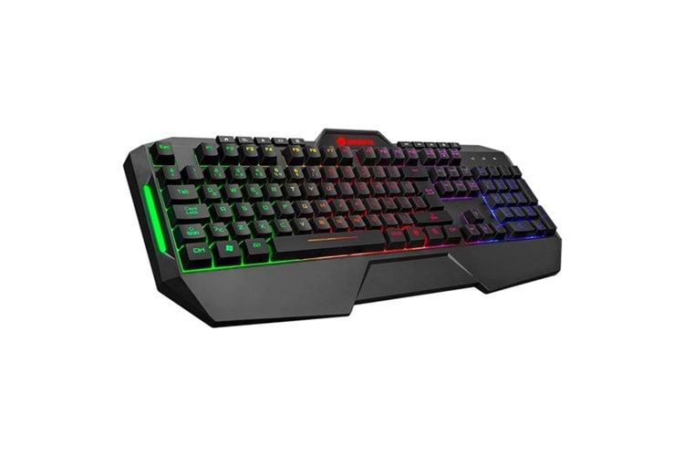 GameBooster G59K Frontier Rainbow Aydınlatmalı Membrane Oyun Klavyesi