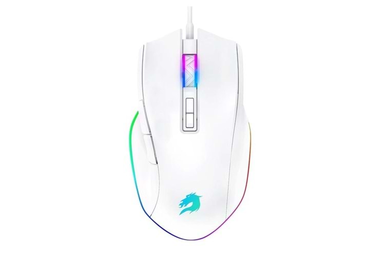 GAMEBOOSTER M16 Myth 12800dpi RGB Aydınlatmalı Beyaz Profesyonel Gaming Mouse