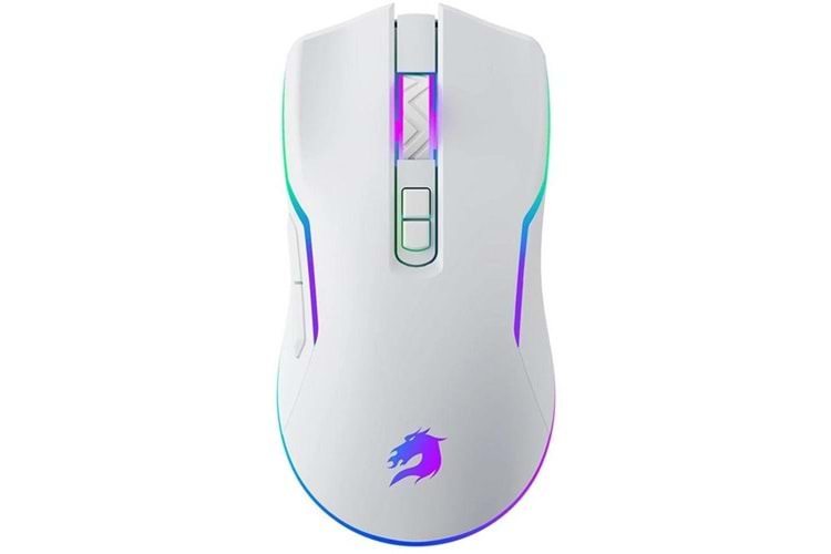 GameBooster M18 Inferno 2.4ghz RGB Aydınlatmalı Beyaz Profesyonel Gaming Mouse