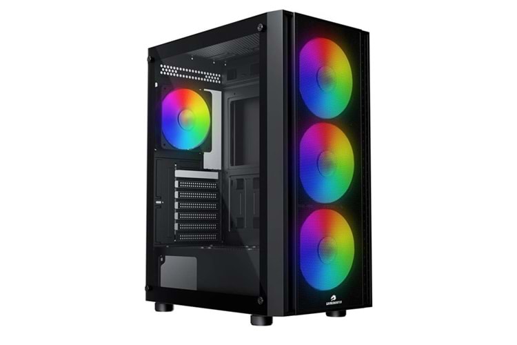GAMEBOOSTER 600W CASTLE A651B GAMING MID-TOWER PC KASASI