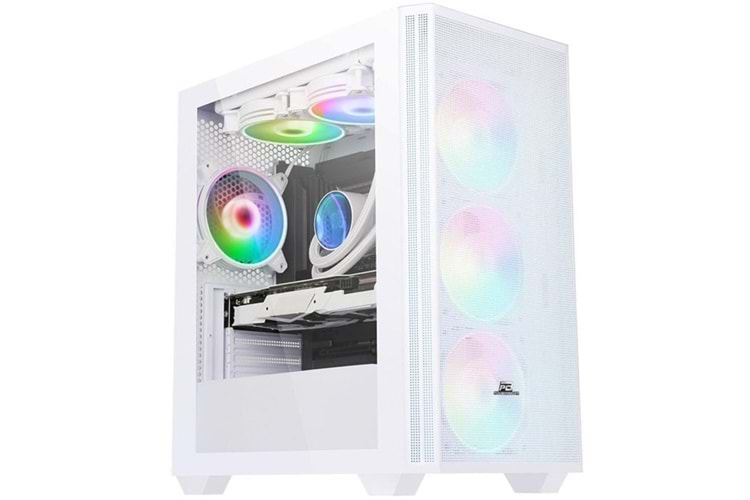 POWERBOOST PB-P2252BW ARGB GAMING MID-TOWER PC KASASI BEYAZ