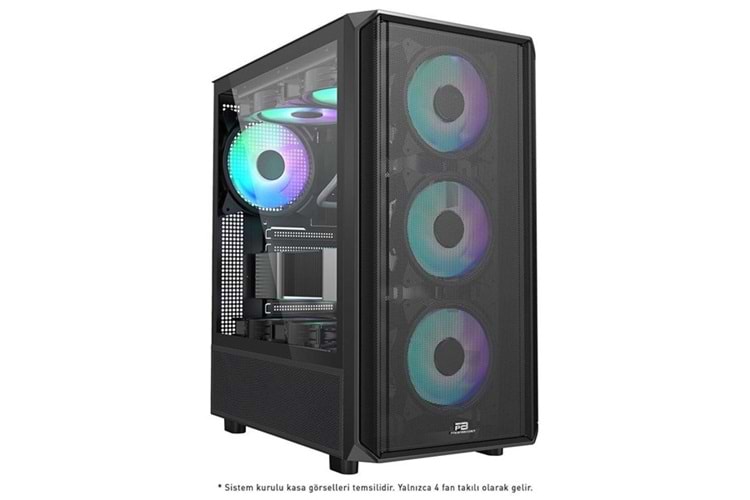 POWERBOOST 850W 80+ BRONZE PB-P3602BB GAMING MID-TOWER PC KASASI