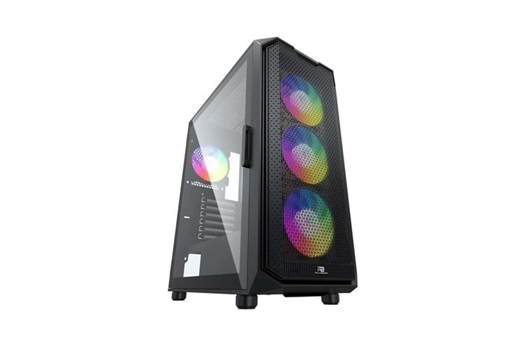 GAMEBOOSTER 750W 80+ BRONZE PB-P521B Gaming Mid-Tower PC Kasası