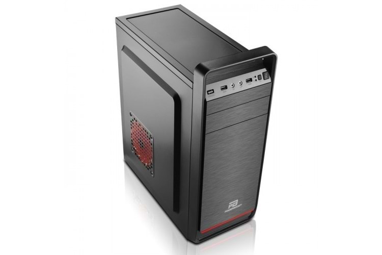 PowerBoost VK-A005S 250w ATX kulplu Shiny Piano Siyah Kasa