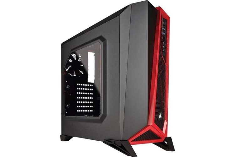 CORSAIR CARBIDE SPEC-ALPHA KC-CC-9011085-WW GAMING MID-TOWER PC KASASI SIYAH KIRMIZI