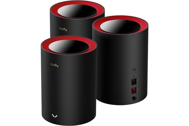 CUDY M3000 AX3000 2.5GIGABIT DUAL BAND MESH ROUTER 3-lü paket
