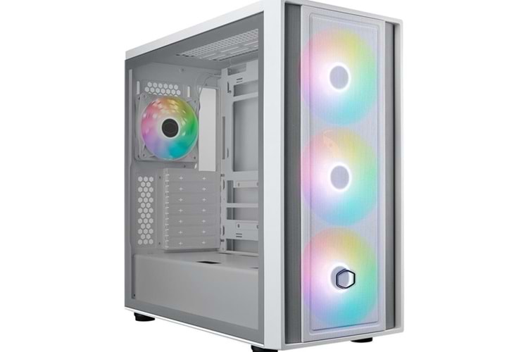 COOLERMASTER 600TG MB600-WGNN-S00 ARGB GAMING E-ATX PC KASASI BEYAZ