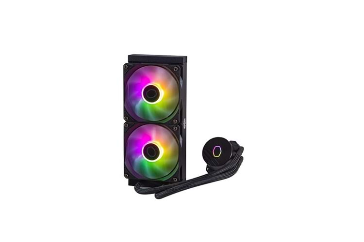 COOLERMASTER 240MM CORE 240L SPECTRUM ARGB AM5-1700P SIVI SOĞUTMALI İŞLEMCİ FANI