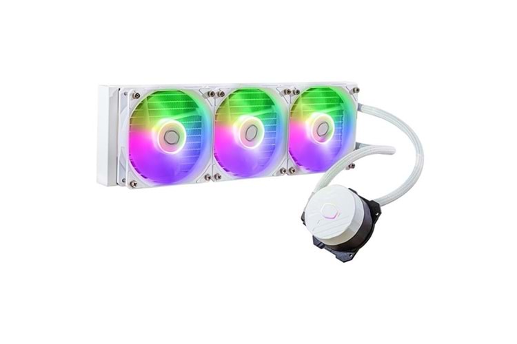 COOLERMASTER 360MM ML360L MLW-D36M-A18PZ-RW AM5-1700P SIVI SOĞUTMALI İŞLEMCİ FANI BEYAZ
