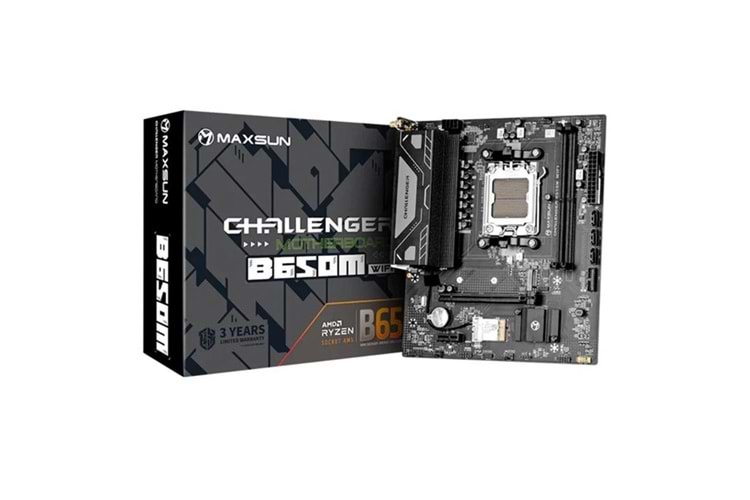 MAXSUN CHALLANGER B650M-V2 DDR5 HDMI-DP PCIE 4.0 AM5 MATX