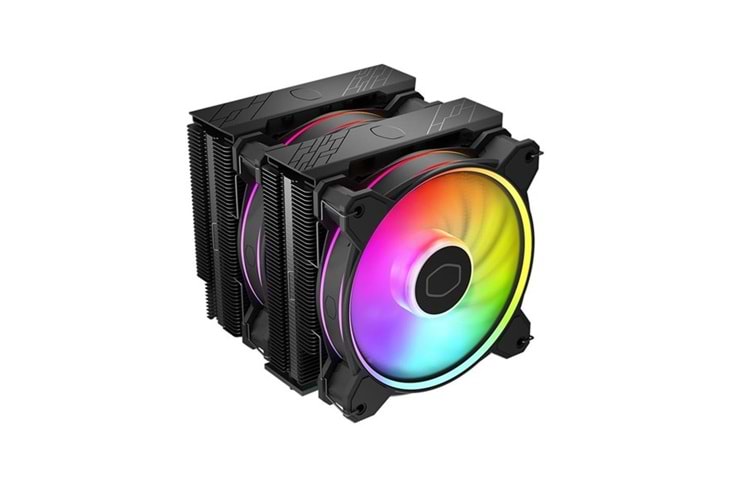 COOLERMASTER HYPER 622 HALO BLACK RR-D6BB-20PA-R1 AM5-1700P HAVA SOĞUTMALI DUAL İŞLEMCİ FANI