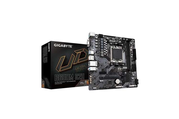 GIGABYTE B650M-S2H DDR5 HDMI-DP PCIE 4.0 AM5 mATX