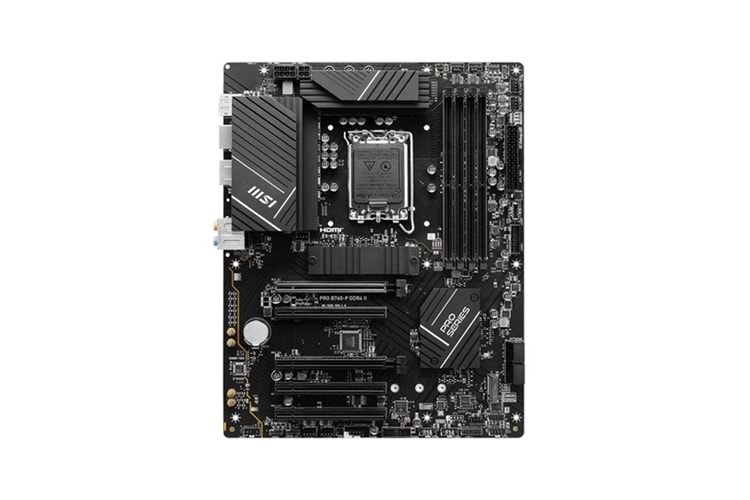 MSI PRO B760-P DDR5 HDMI-DP PCIE 4.0 1700p ATX 