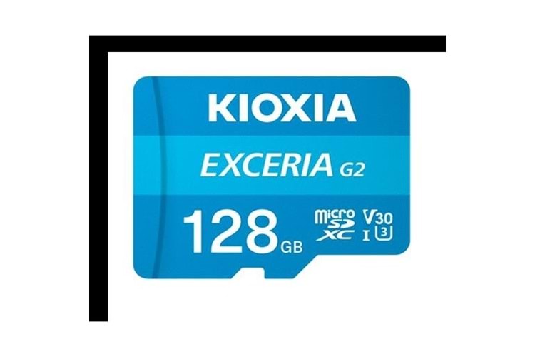 KIOXIA 128GB EXCERIA G2 LMEX2L128GG2 MICRO-SD HAFIZA KARTI