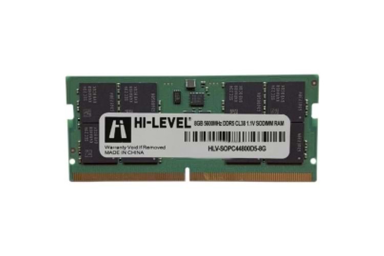 HI-LEVEL 8GB DDR5 5600MHZ CL40 PC RAM VALUE HLV-PC44800D5-8G	