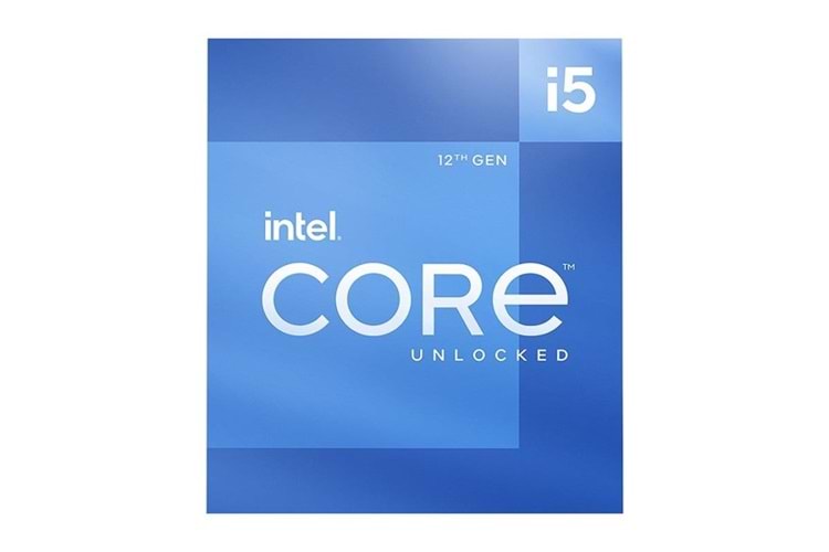 INTEL CORE i5 12600K 20MB 10çekirdekli O/B UHD VGA 1700p 125w Kutulu+Fansız