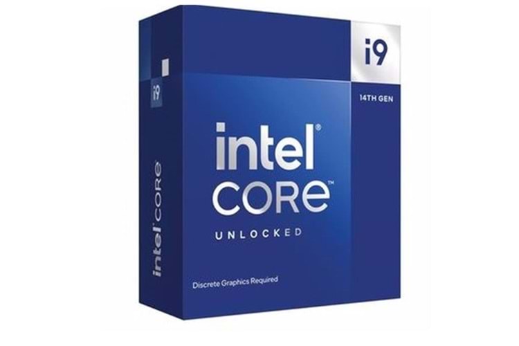 INTEL CORE i9 14900KF 68MB 16çekirdekli VGA YOK 1700p 125w Kutulu+Fansız 