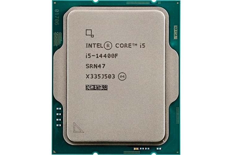 INTEL CORE i5 14400F 29.5MB 10çekirdekli VGA YOK 1700p 65w Kutusuz+Fansız