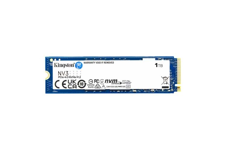KINGSTON 1TB NV3 SNV3S/1000G 6000-4000MB/s M2 NVME GEN4 DİSK