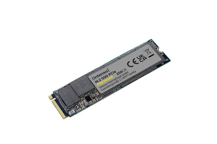 INTENSO 250GB PREMIUM 3835440 2100- 1100MB/s M2 PCIe NVMe Gen3 Disk