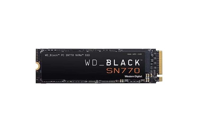WD 2TB BLACK SN770 WDS200t3X0E 5150-4850MB/s M2 NVME GEN4 DİSK