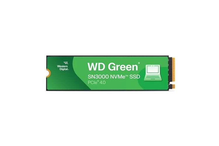WD 500GB GREEN WDS500G4G0E 5000-4100MB/s M2 NVME GEN4 DİSK