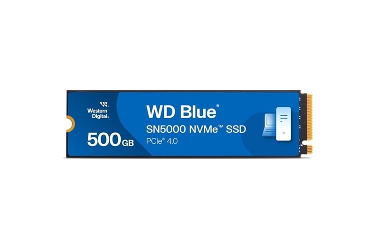 WD 500GB BLUE SN5000 WDS500G4B0E 5000-4000MB/s M2 NVME GEN4 DİSK