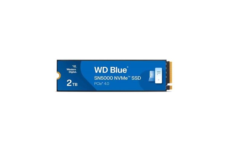 WD 2TB BLUE SN5000 WDS200T4B0E-00CNZ0 5150-4850MB/s M2 NVME GEN4 DİSK