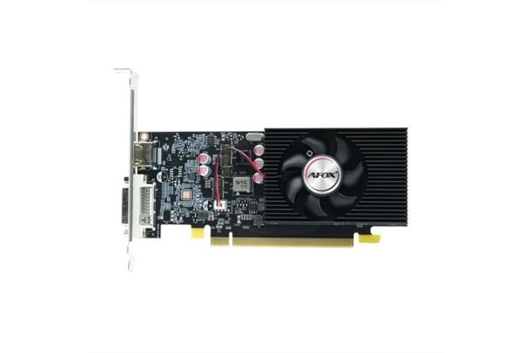 AFOX 4GB GT1030 AF1030-4096D4L5 GDDR4 64Bit HDMI-DVI PCIE 2.0