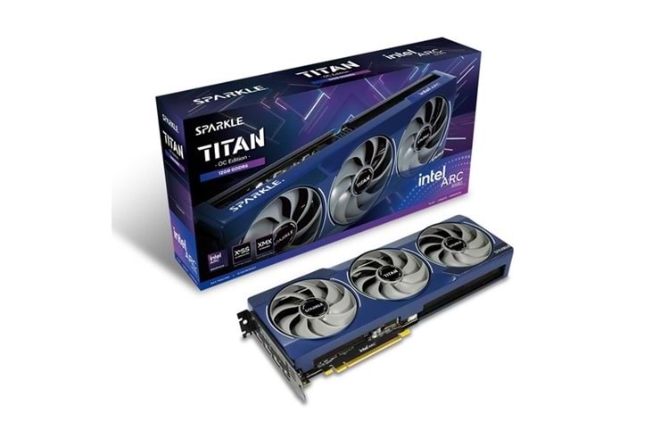 SPARKLE 12GB ARC B580 TITAN OC GDDR6 HDMI-DP PCIE 4.0
