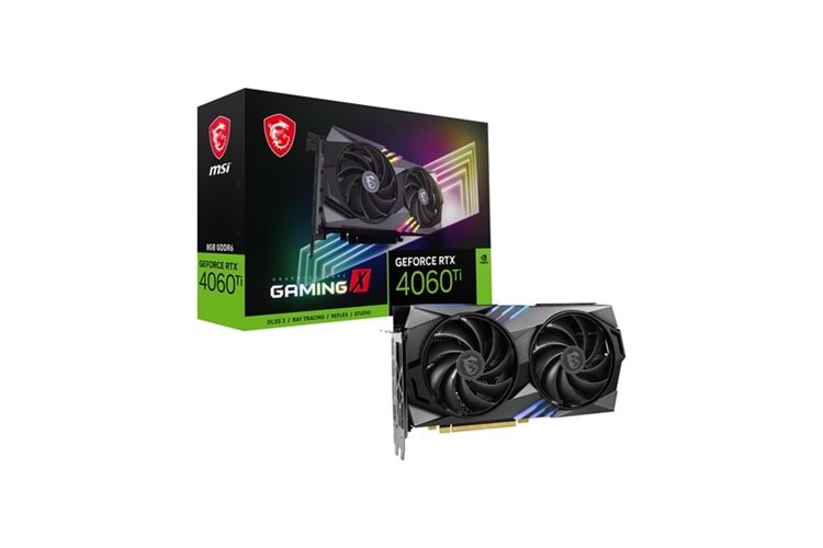 MSI 8GB RTX4060TI GAMING X 8G GDDR6 128bit PCIE 4.0